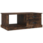 Salontafel 90X50X35 Cm Bewerkt Hout Kleurig