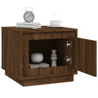 Salontafel 51X50X44 Cm Bewerkt Hout