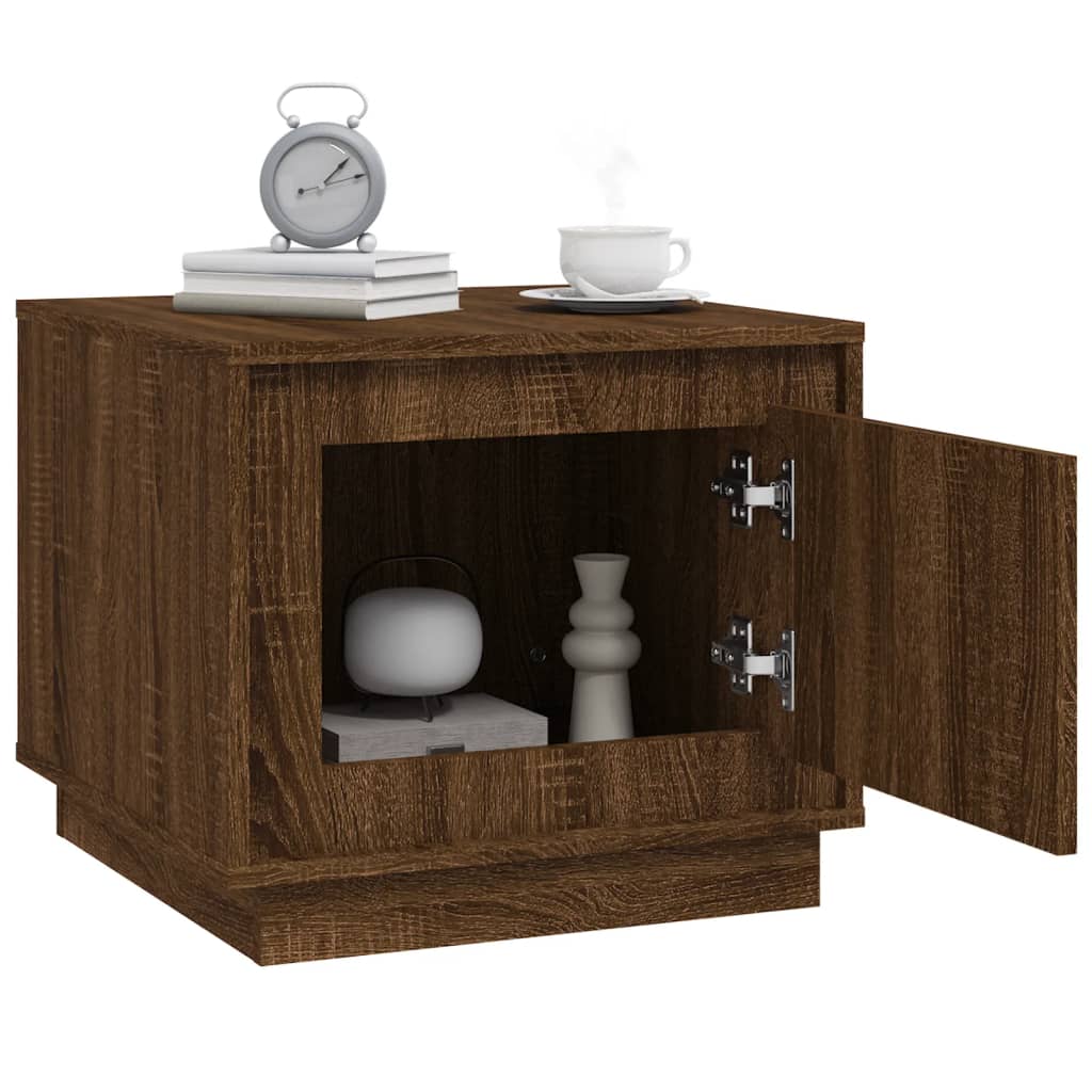 Salontafel 51X50X44 Cm Bewerkt Hout