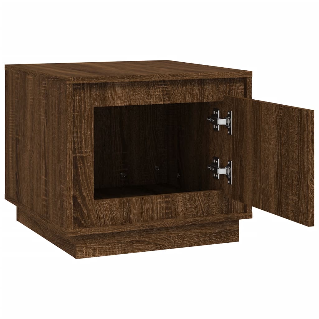 Salontafel 51X50X44 Cm Bewerkt Hout