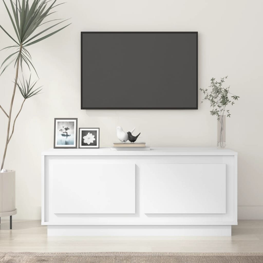 Salontafel 102X50X44 Cm Bewerkt Hout Eikenkleurig