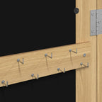 Sieradenkast Met Spiegel Wandgemonteerd 30X8,5X90 Cm Wit