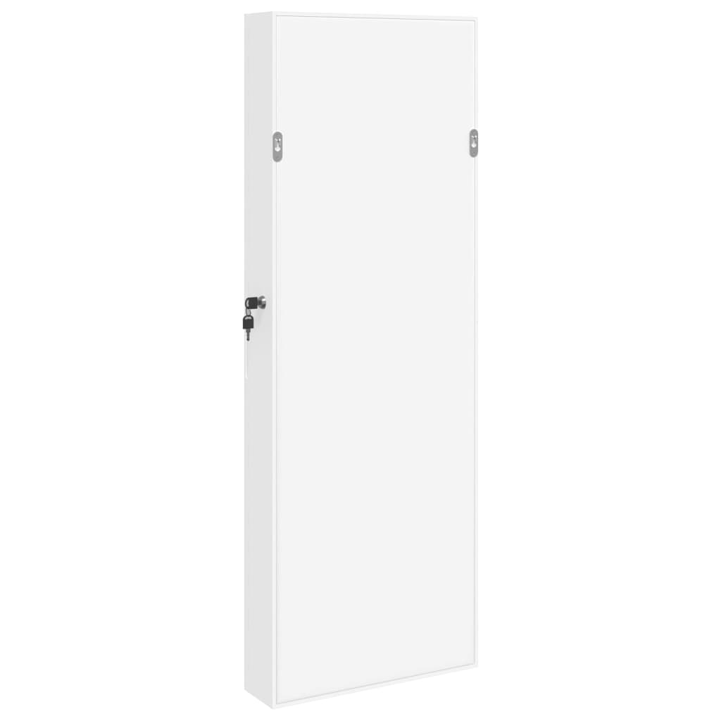 Sieradenkast Met Spiegel Wandgemonteerd 37,5X10X106 Cm