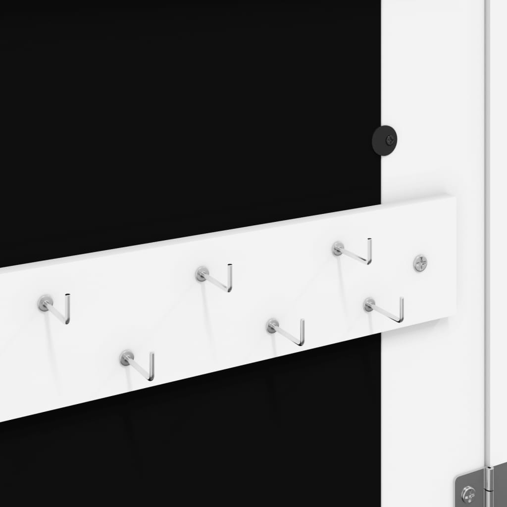 Sieradenkast Met Spiegel En Led Wandgemonteerd