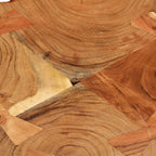 Salontafel 36 Cm 4 Boomstammen Massief Acaciahout
