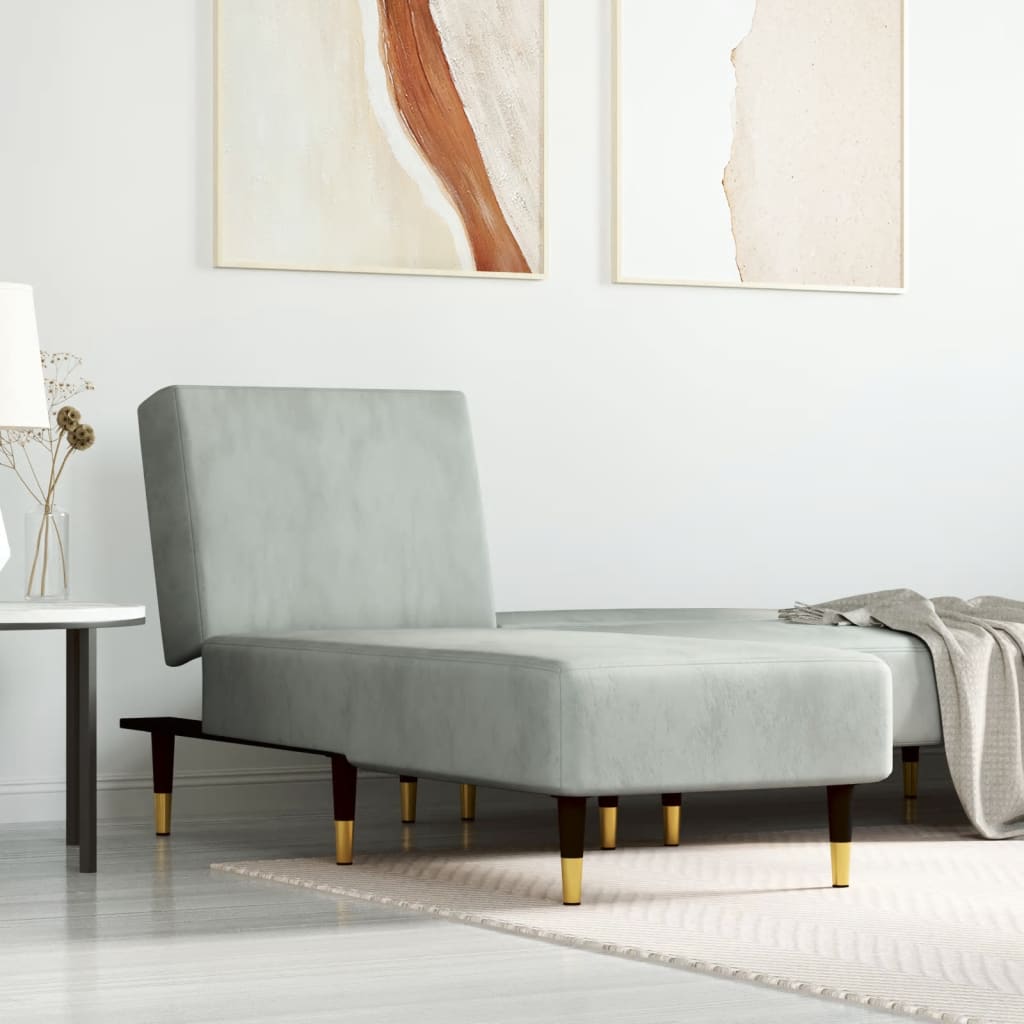 Chaise Longue Fluweel