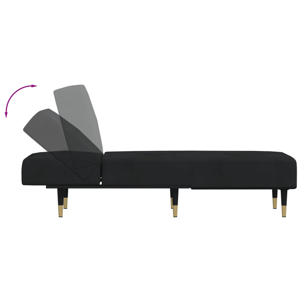 Chaise Longue Fluweel