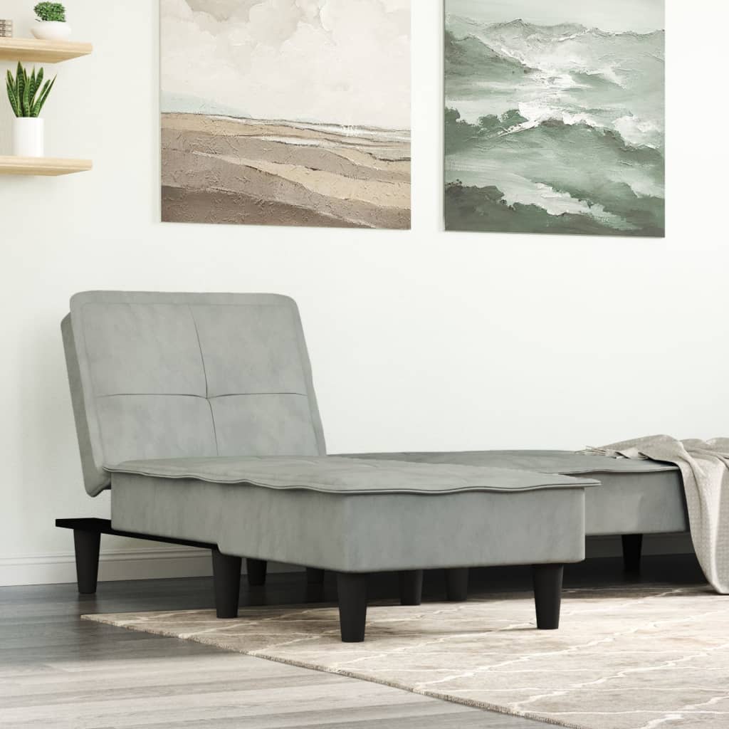 Chaise Longue Fluweel
