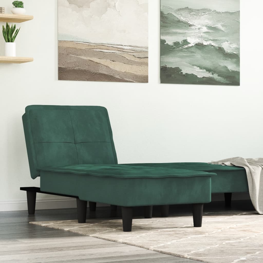 Chaise Longue Fluweel