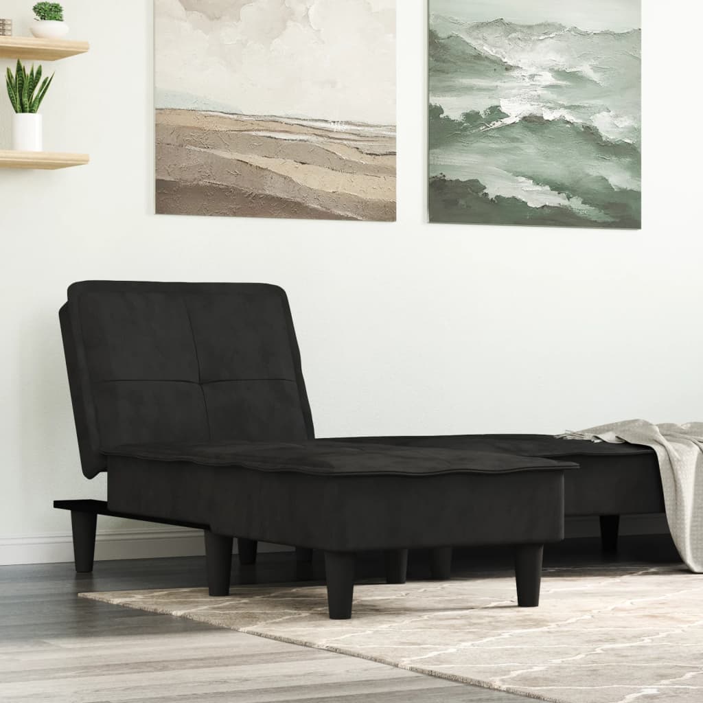 Chaise Longue Fluweel