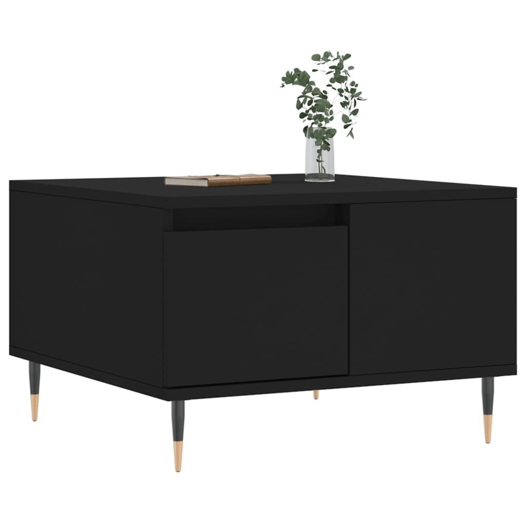 Salontafel 55X55X36,5 Cm Bewerkt Hout