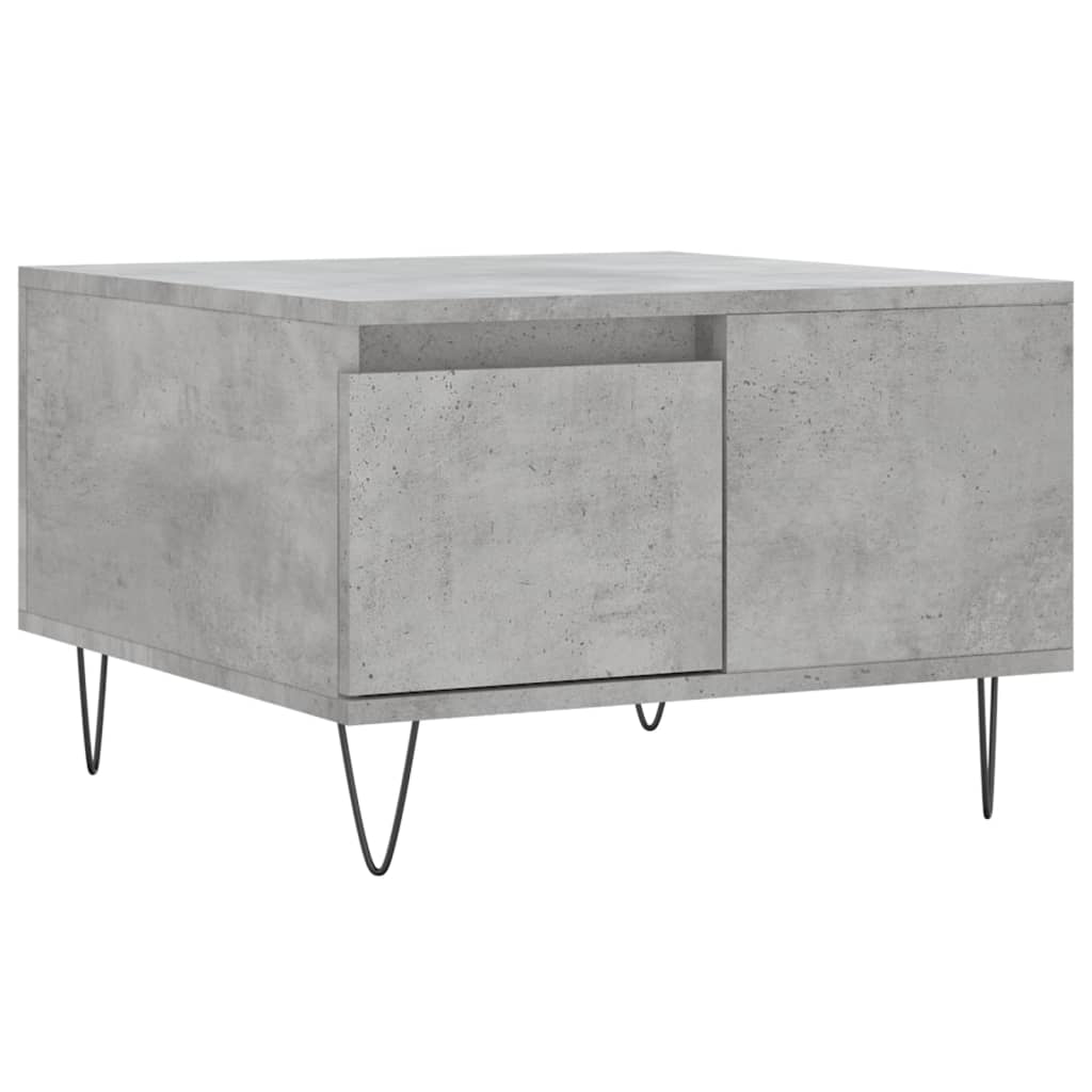 Salontafel 55X55X36,5 Cm Bewerkt Hout