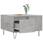 Salontafel 55X55X36,5 Cm Bewerkt Hout