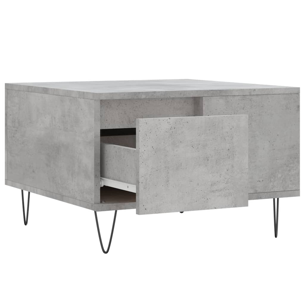 Salontafel 55X55X36,5 Cm Bewerkt Hout