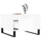 Salontafel 55X55X36,5 Cm Bewerkt Hout