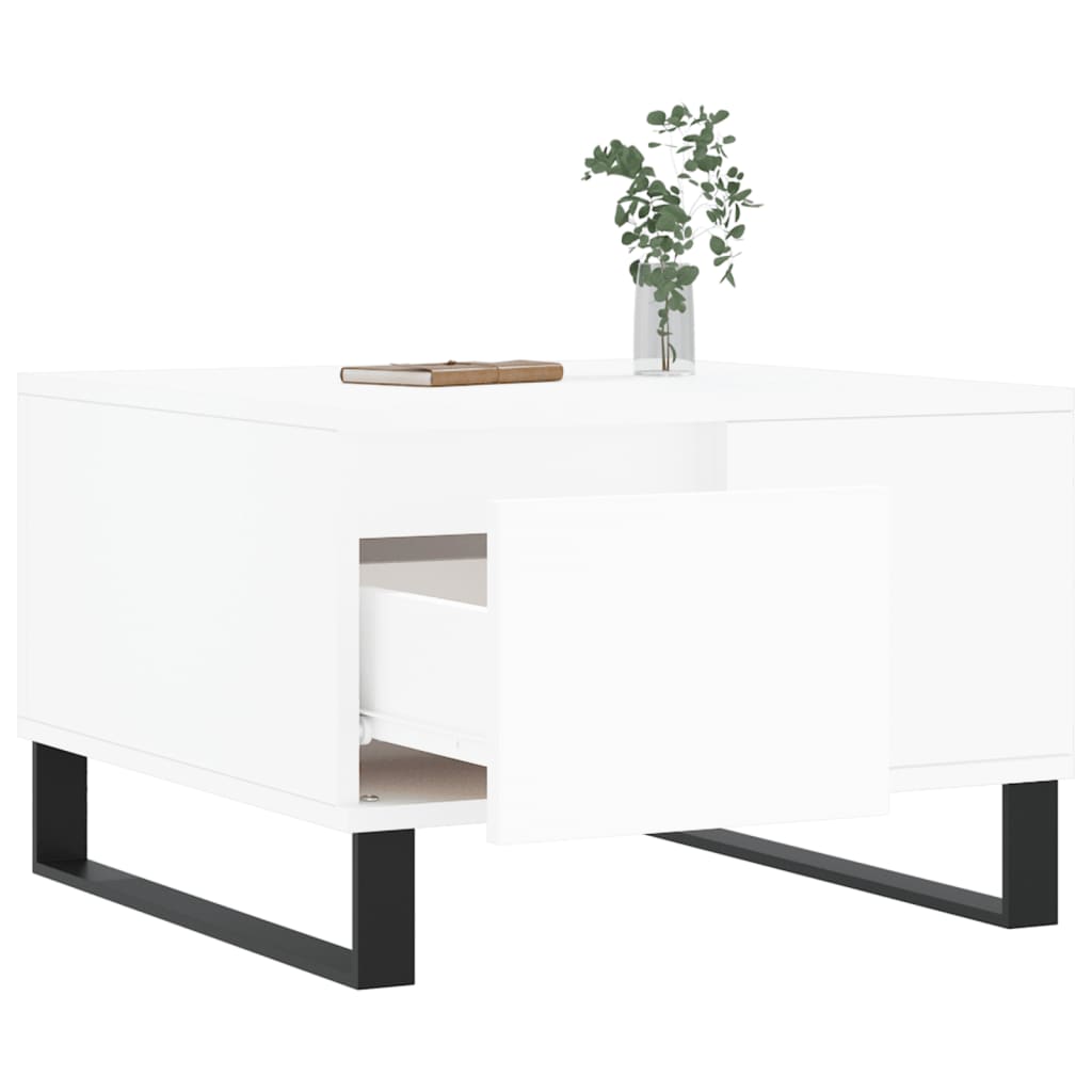 Salontafel 55X55X36,5 Cm Bewerkt Hout