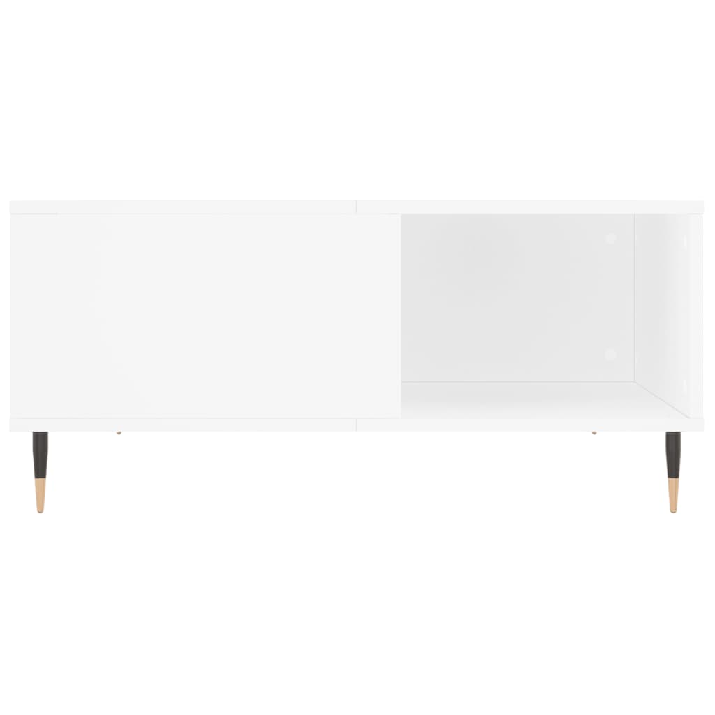 Salontafel 80X80X36,5 Cm Bewerkt Hout