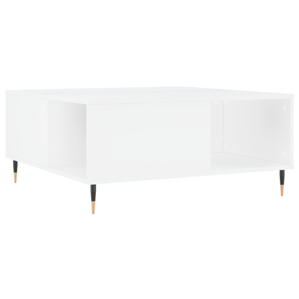Salontafel 80X80X36,5 Cm Bewerkt Hout