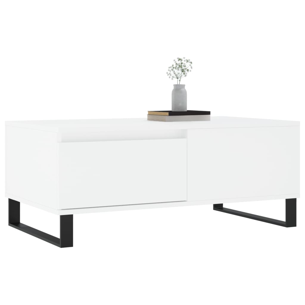 Salontafel 90X50X36,5 Cm Bewerkt Hout
