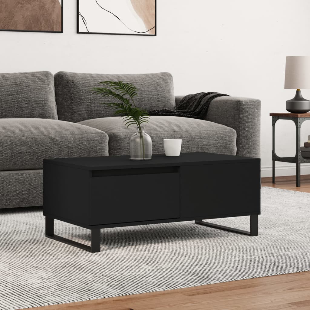 Salontafel 90X50X36,5 Cm Bewerkt Hout