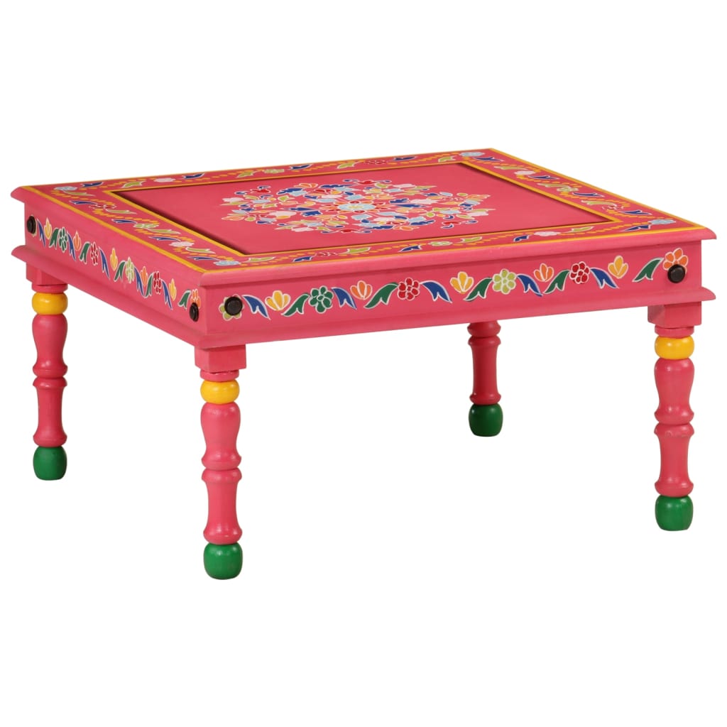 Salontafel Handbeschilderd Massief Mangohout