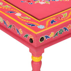 Salontafel Handbeschilderd Massief Mangohout
