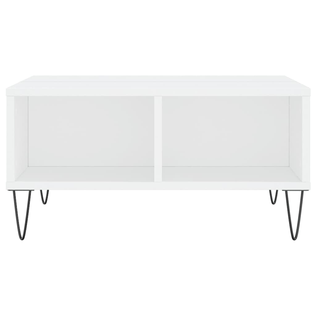 Salontafel 60X60X30 Cm Bewerkt Hout
