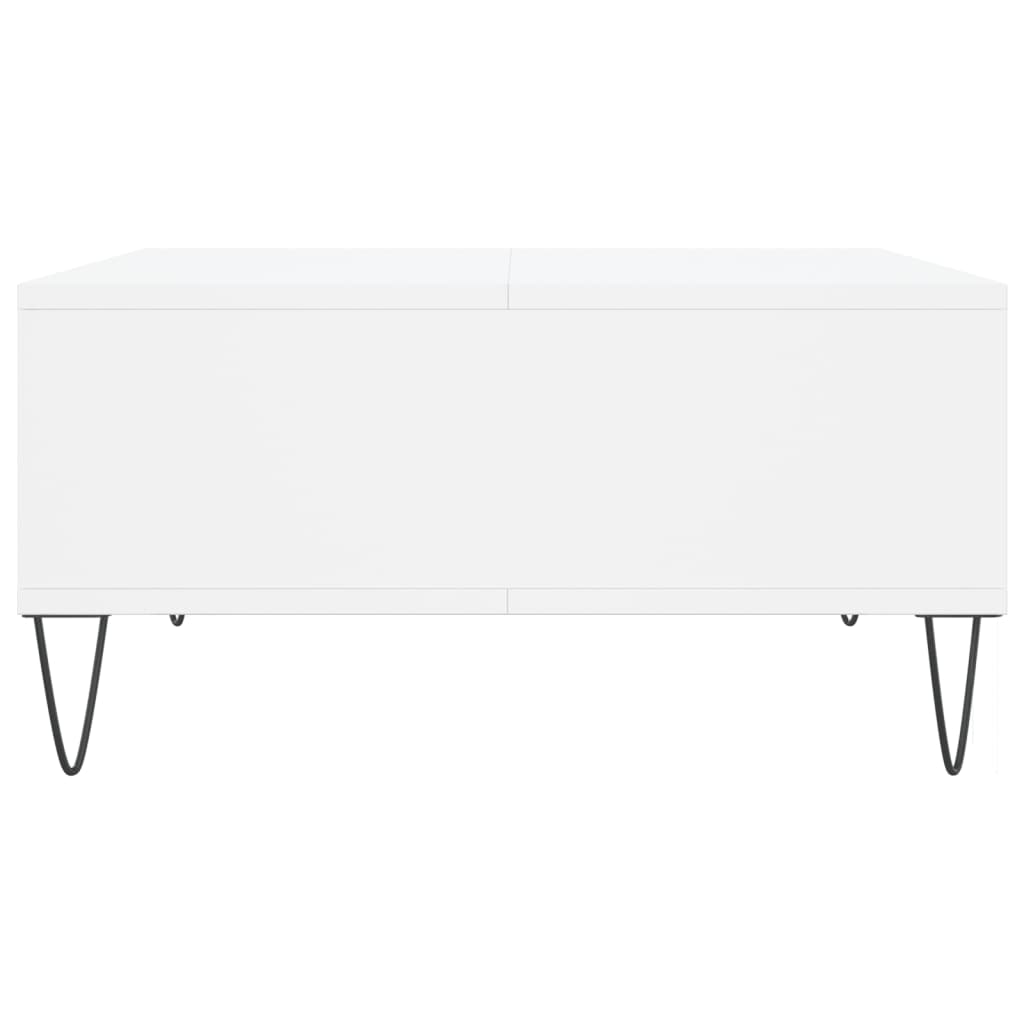 Salontafel 60X60X30 Cm Bewerkt Hout
