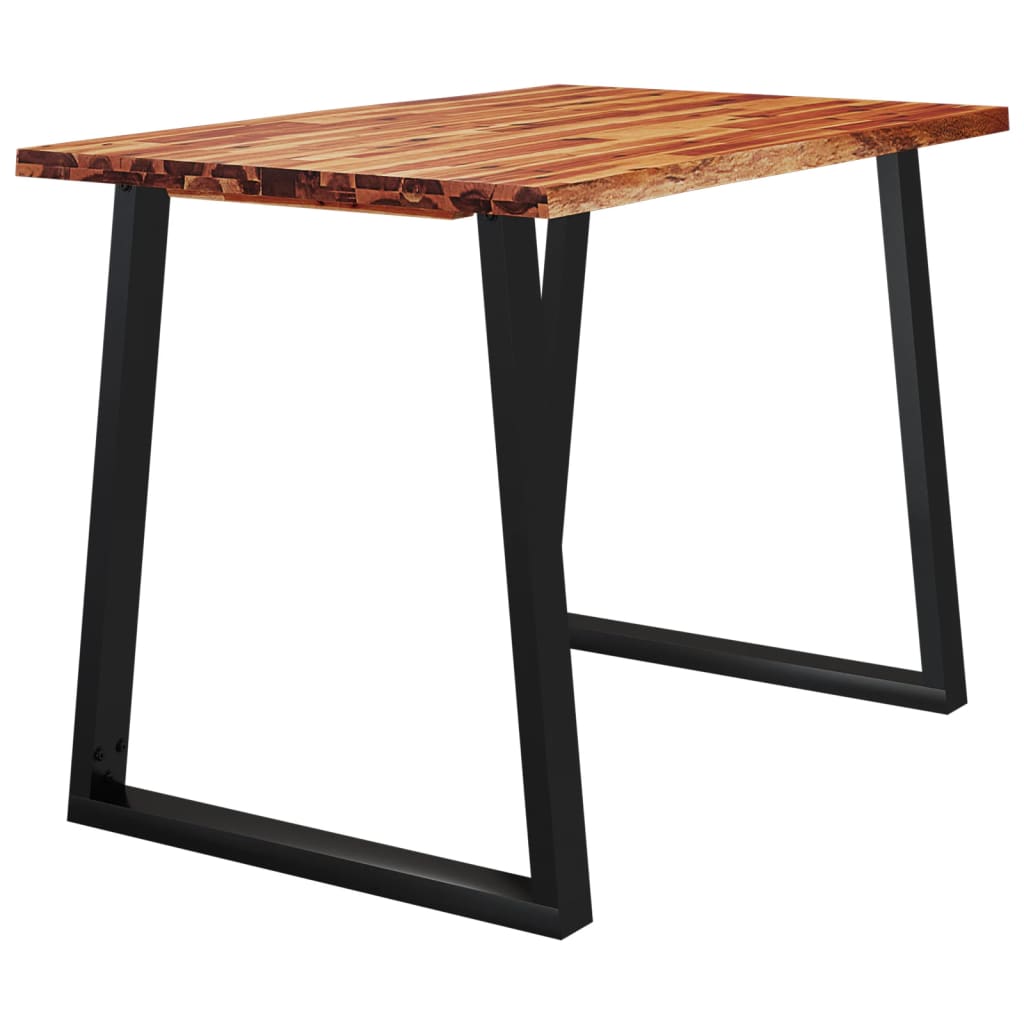 Eettafel Met Natuurlijke Rand Massief Acaciahout