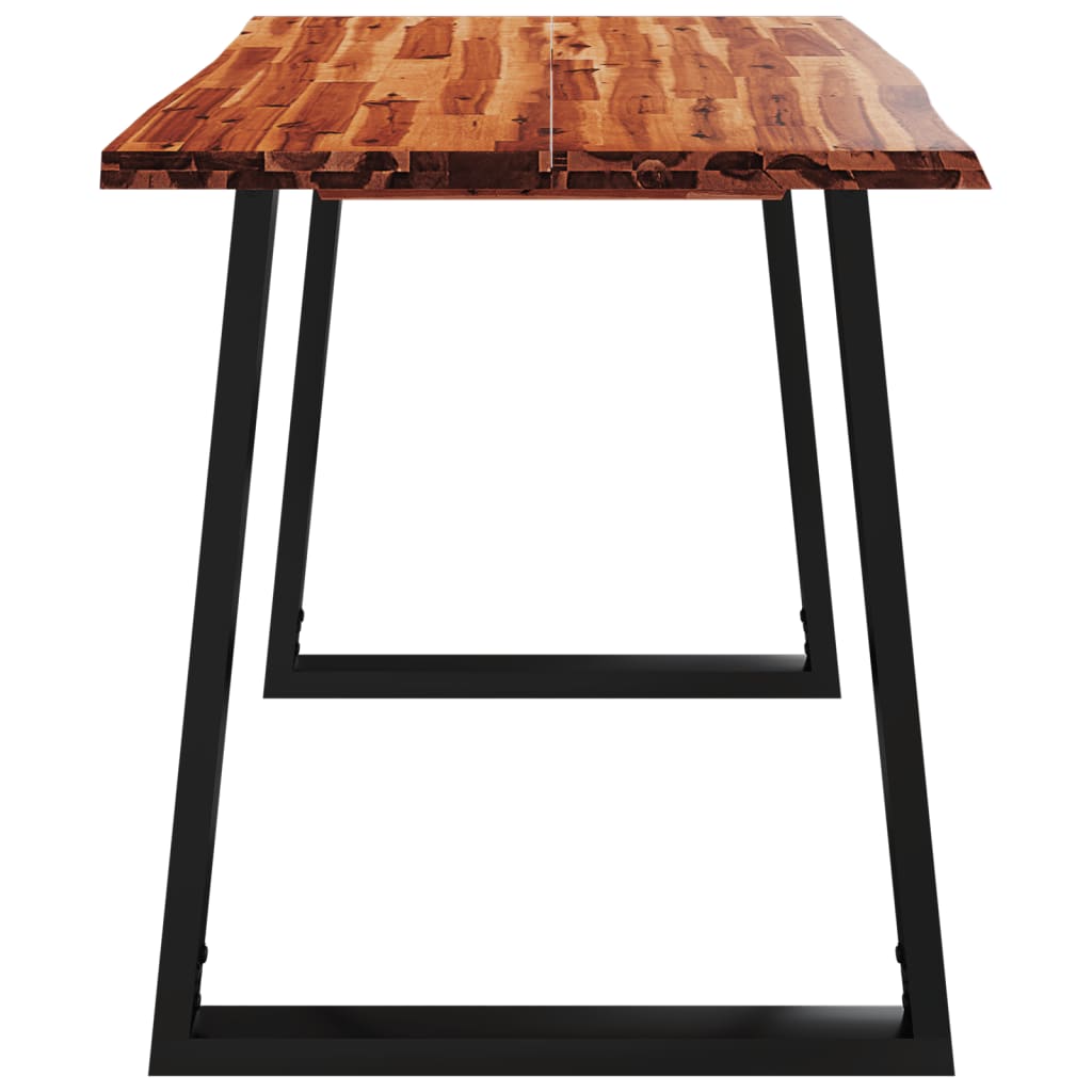 Eettafel Met Natuurlijke Rand Massief Acaciahout