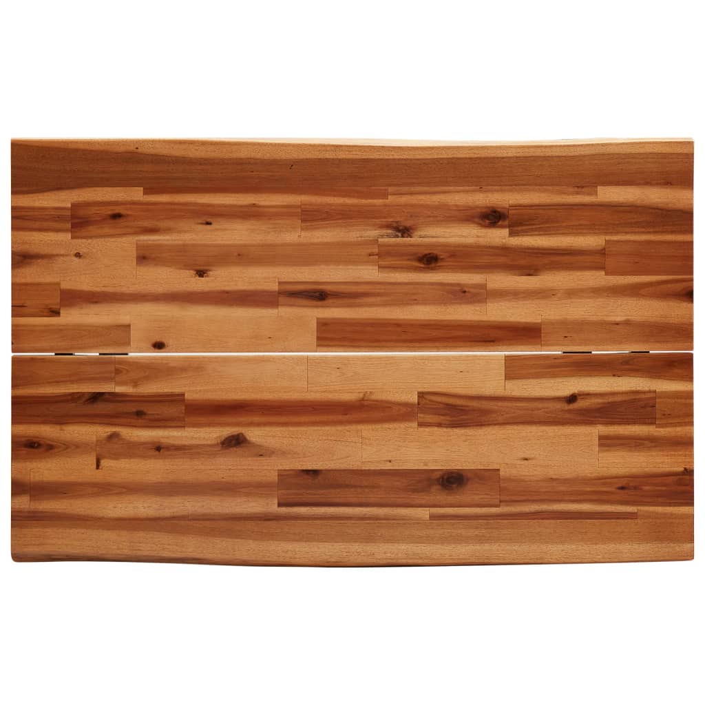 Eettafel Met Natuurlijke Rand Massief Acaciahout
