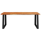 Eettafel Met Natuurlijke Rand Massief Acaciahout