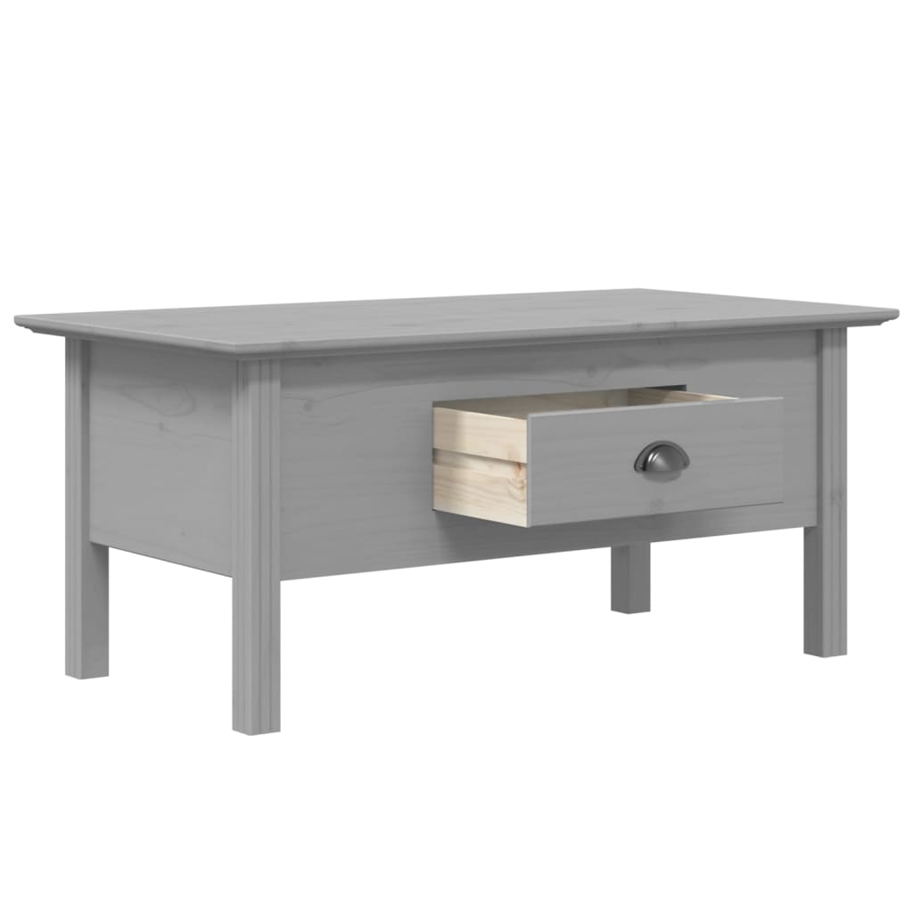 Salontafel Bodo 100X55X46 Cm Massief Grenenhout