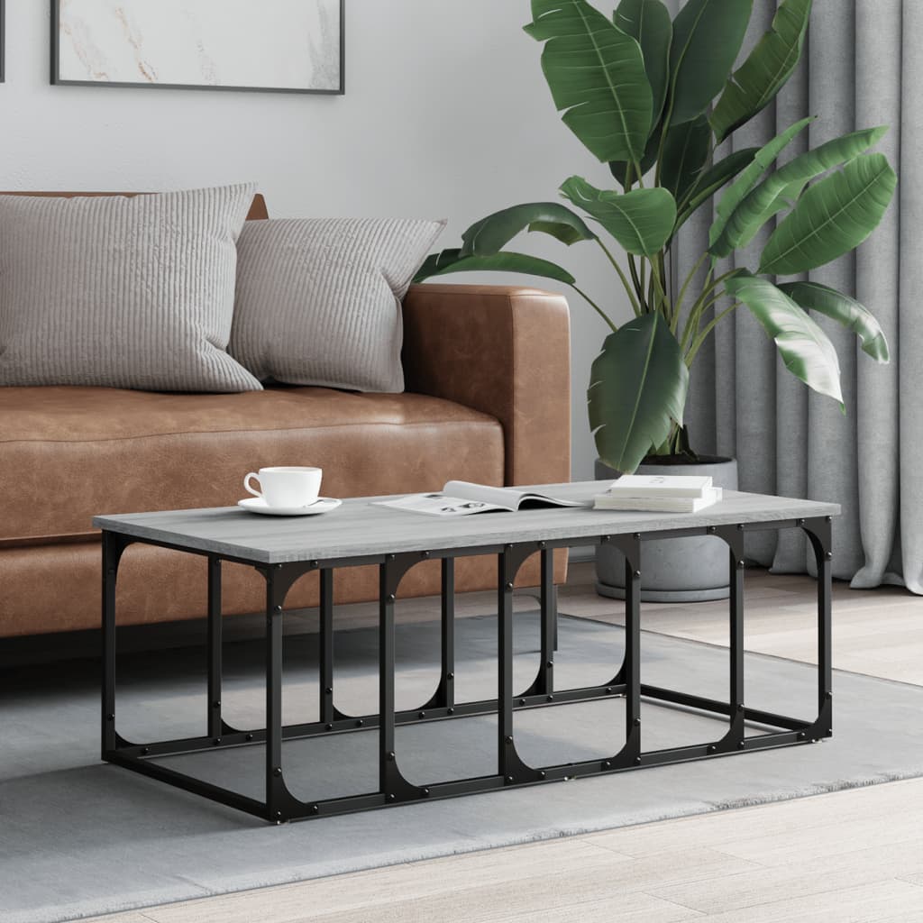 Salontafel 100X50X35,5 Cm Bewerkt Hout