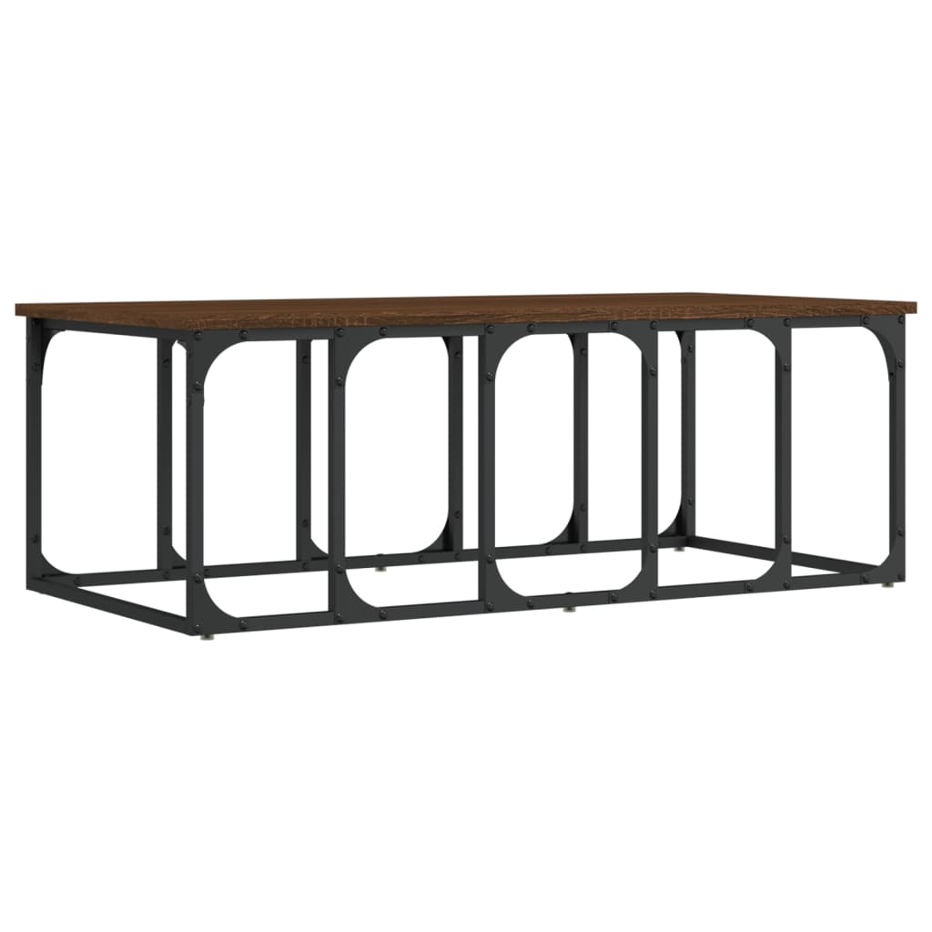 Salontafel 100X50X35,5 Cm Bewerkt Hout