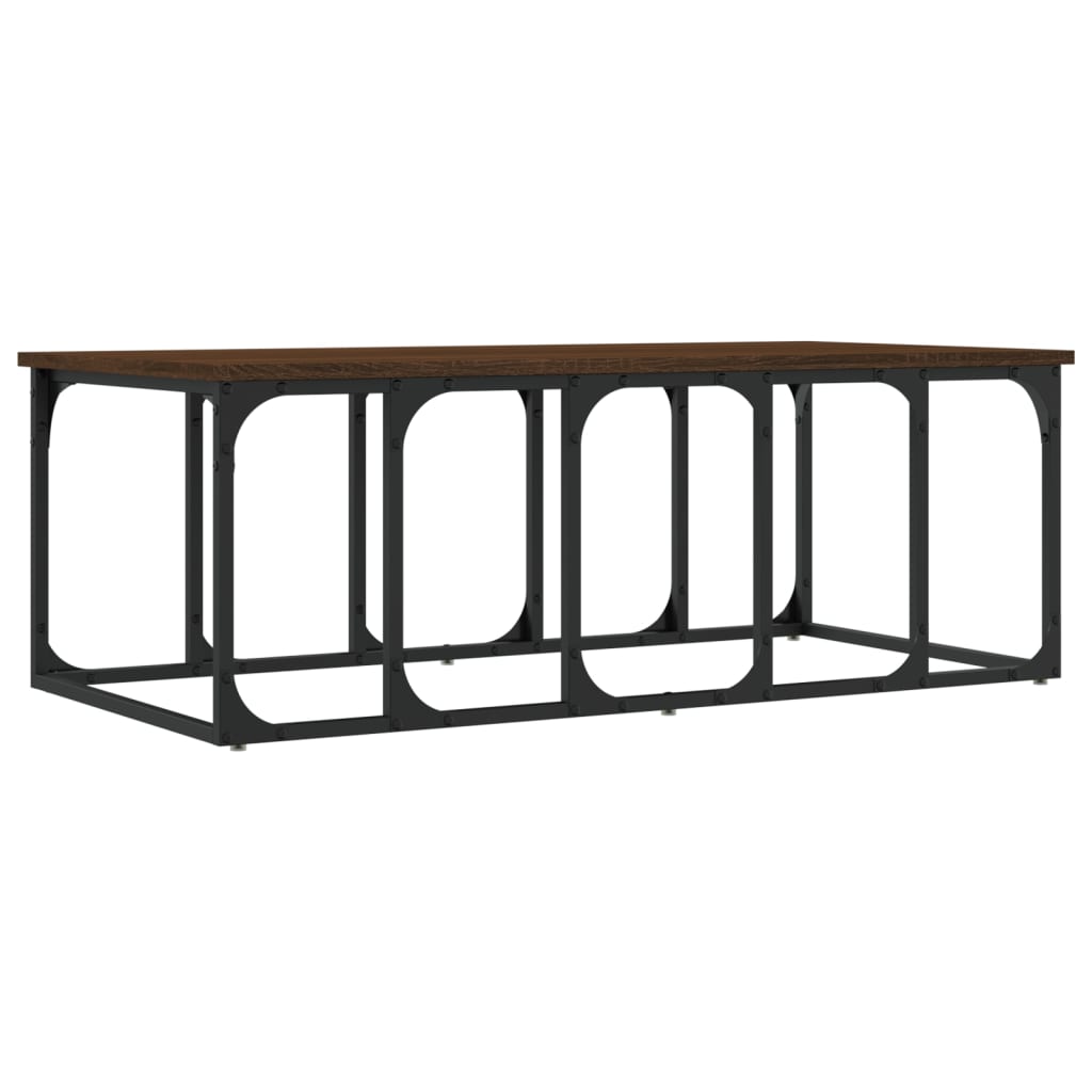 Salontafel 100X50X35,5 Cm Bewerkt Hout