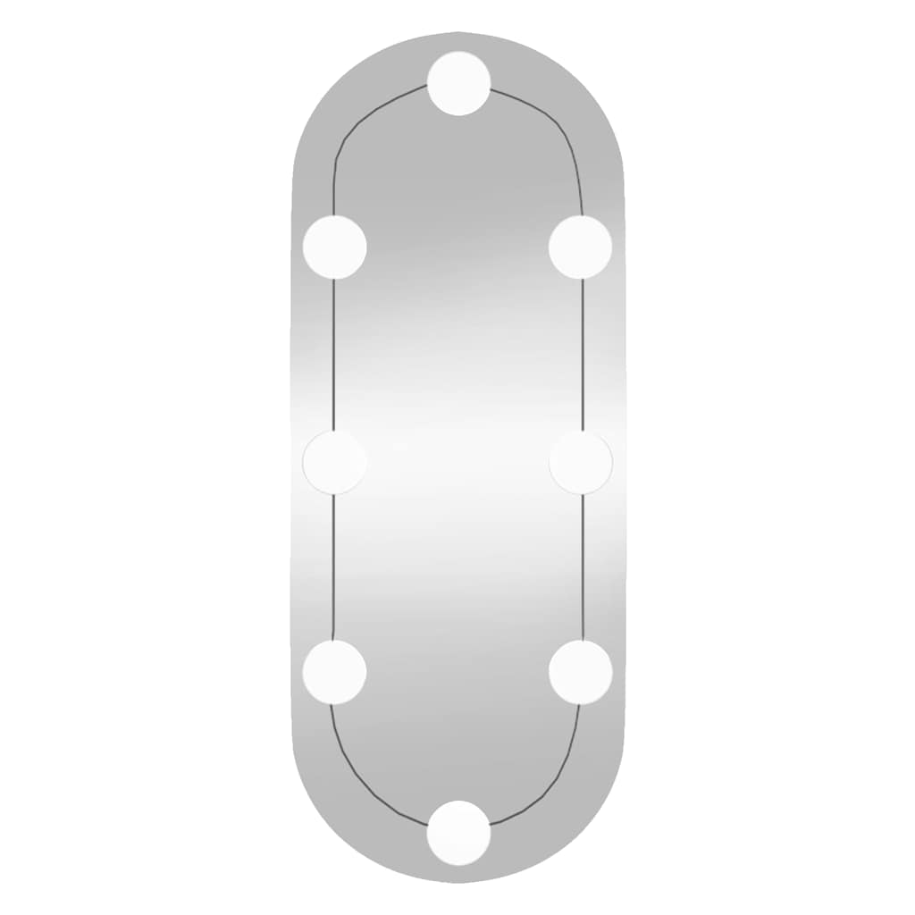 Wandspiegel Met Led's Glas