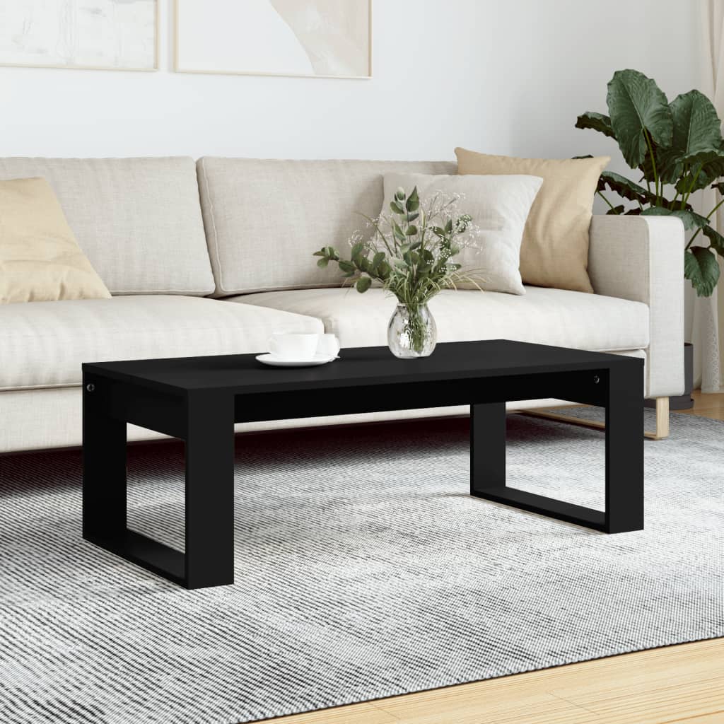 Salontafel 102X50X35 Cm Bewerkt Hout Kleurig