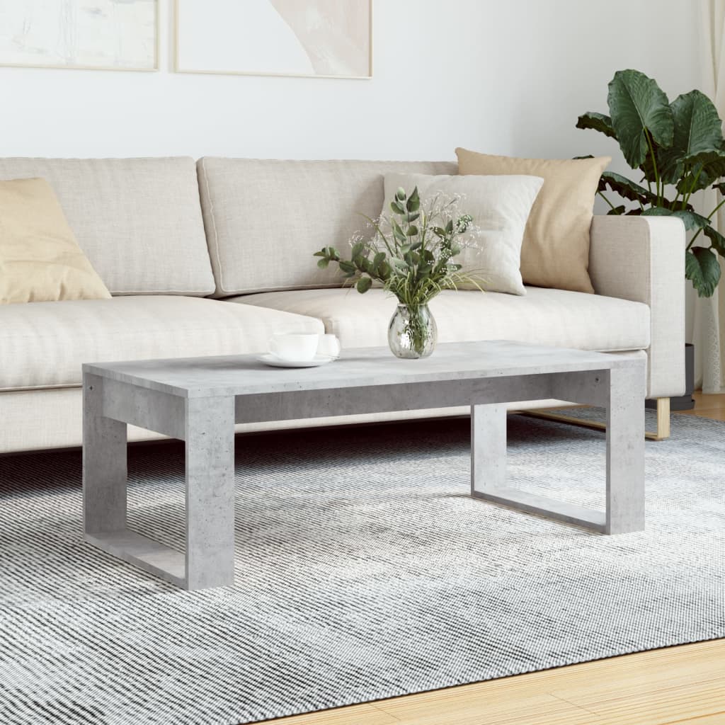 Salontafel 102X50X35 Cm Bewerkt Hout Kleurig