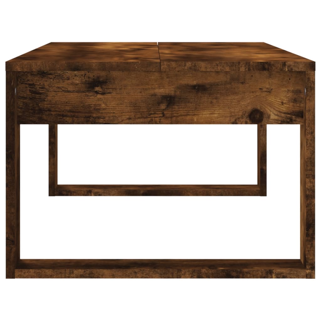 Salontafel 102X50X35 Cm Bewerkt Hout Kleurig