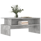 Salontafel 90X55X42,5 Cm Bewerkt Hout