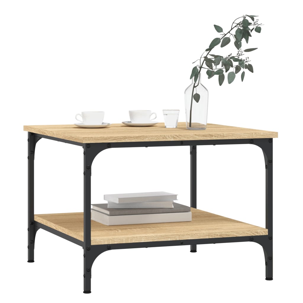 Salontafel Bewerkt Hout Kleurig
