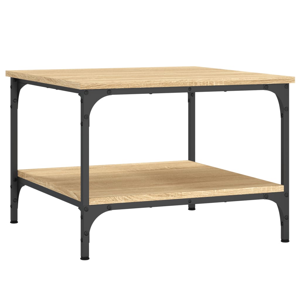 Salontafel Bewerkt Hout Kleurig