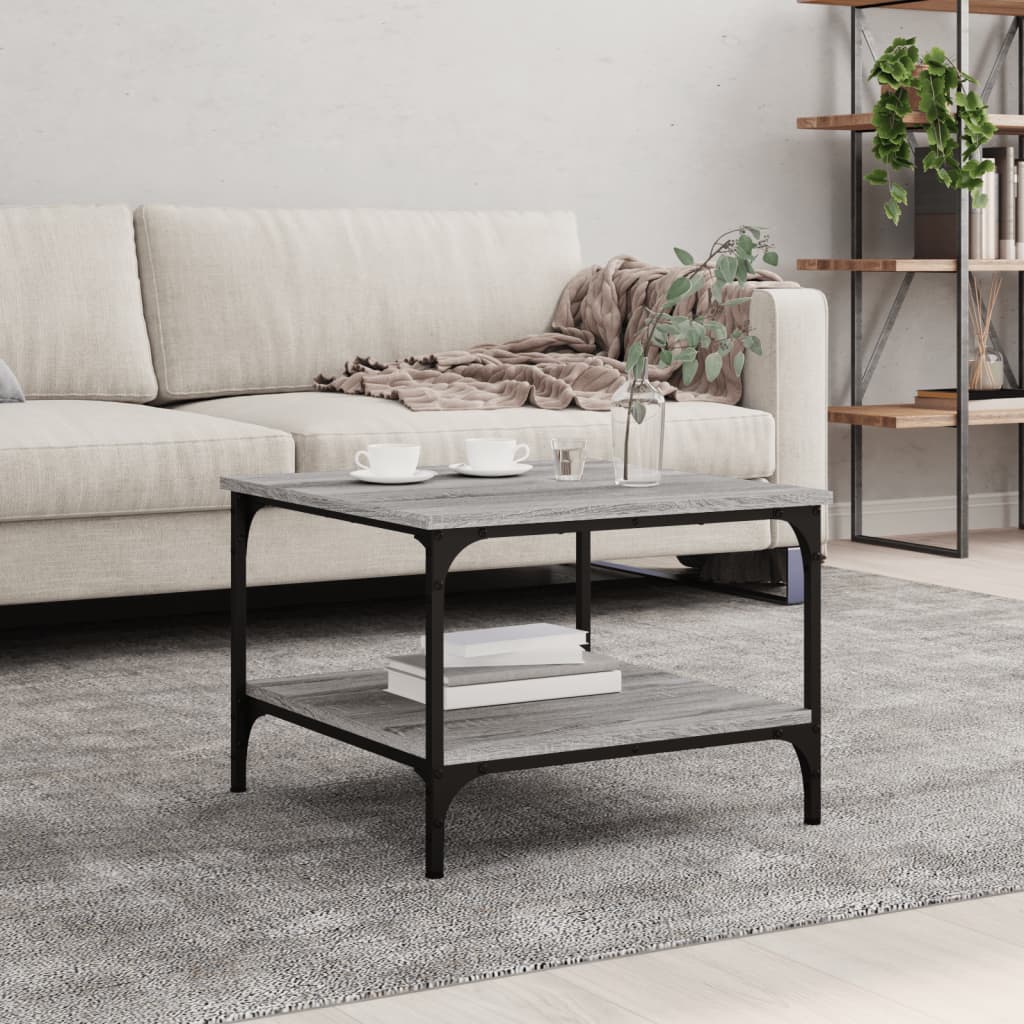 Salontafel Bewerkt Hout Kleurig