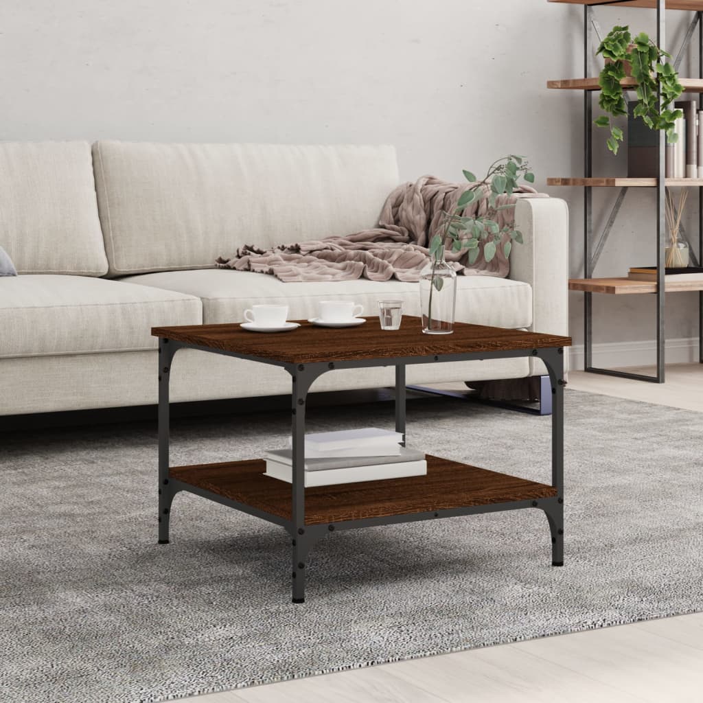 Salontafel Bewerkt Hout Kleurig