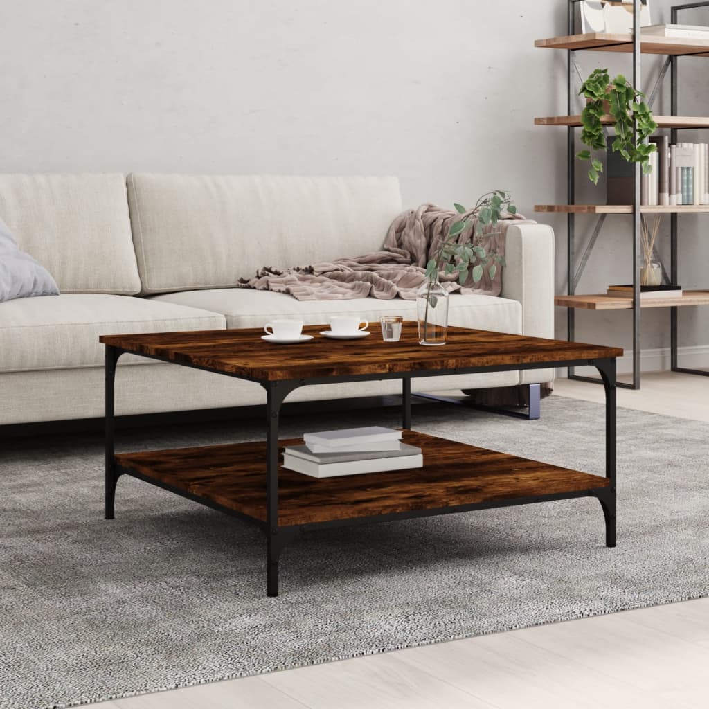 Salontafel Bewerkt Hout Kleurig