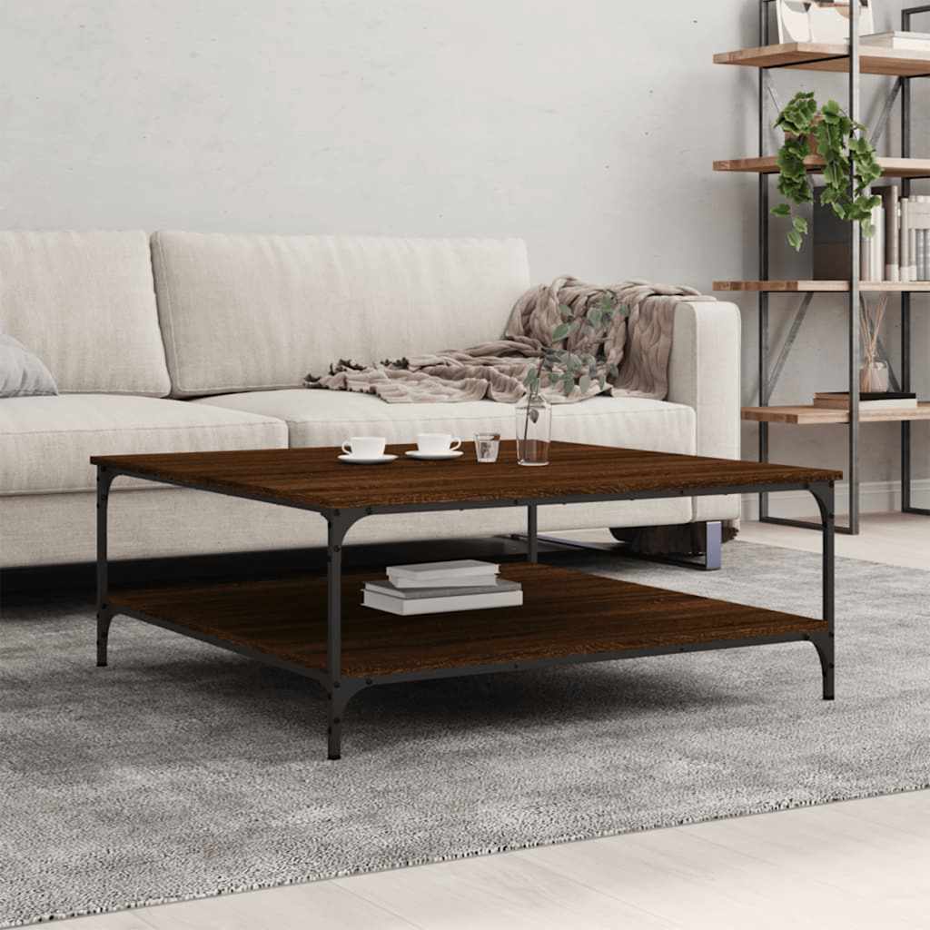 Salontafel Bewerkt Hout Kleurig