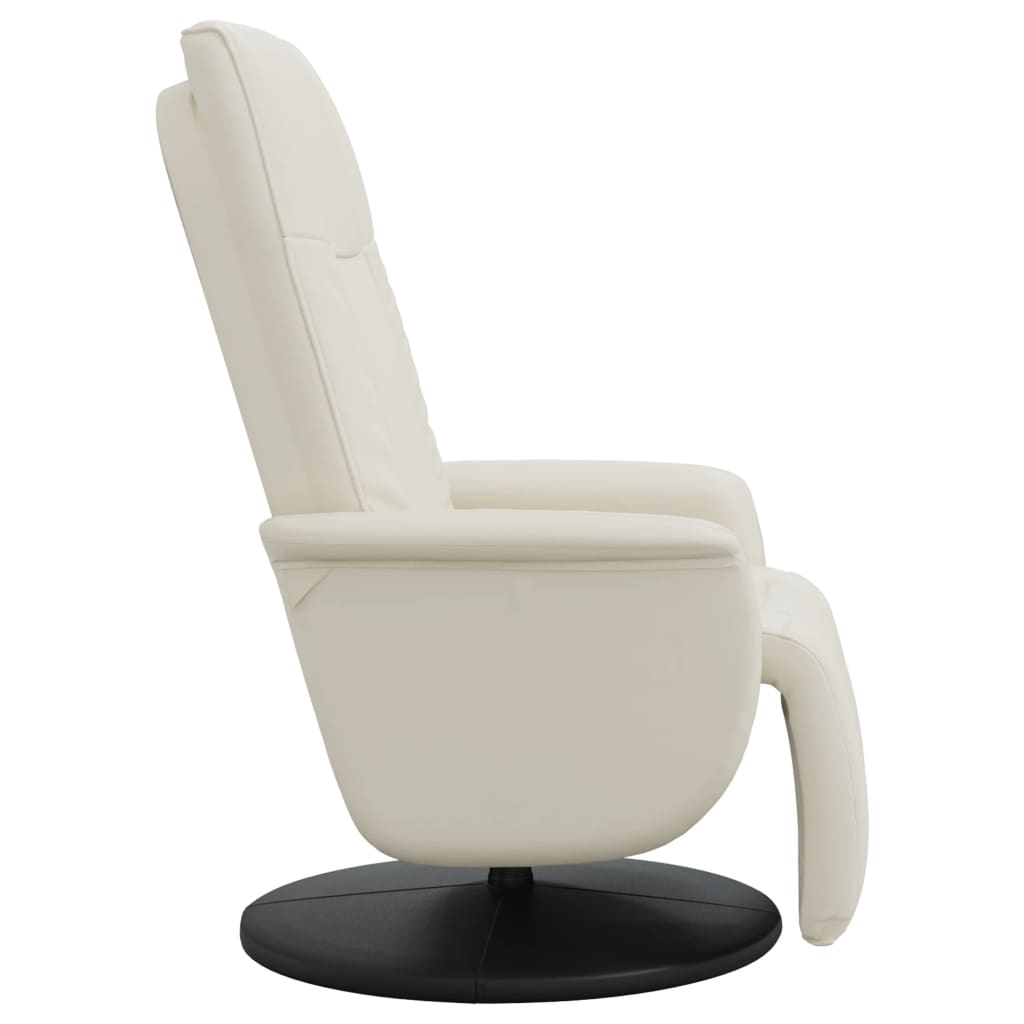 Fauteuil Verstelbaar Met Voetensteun Kunstleer Kleurig