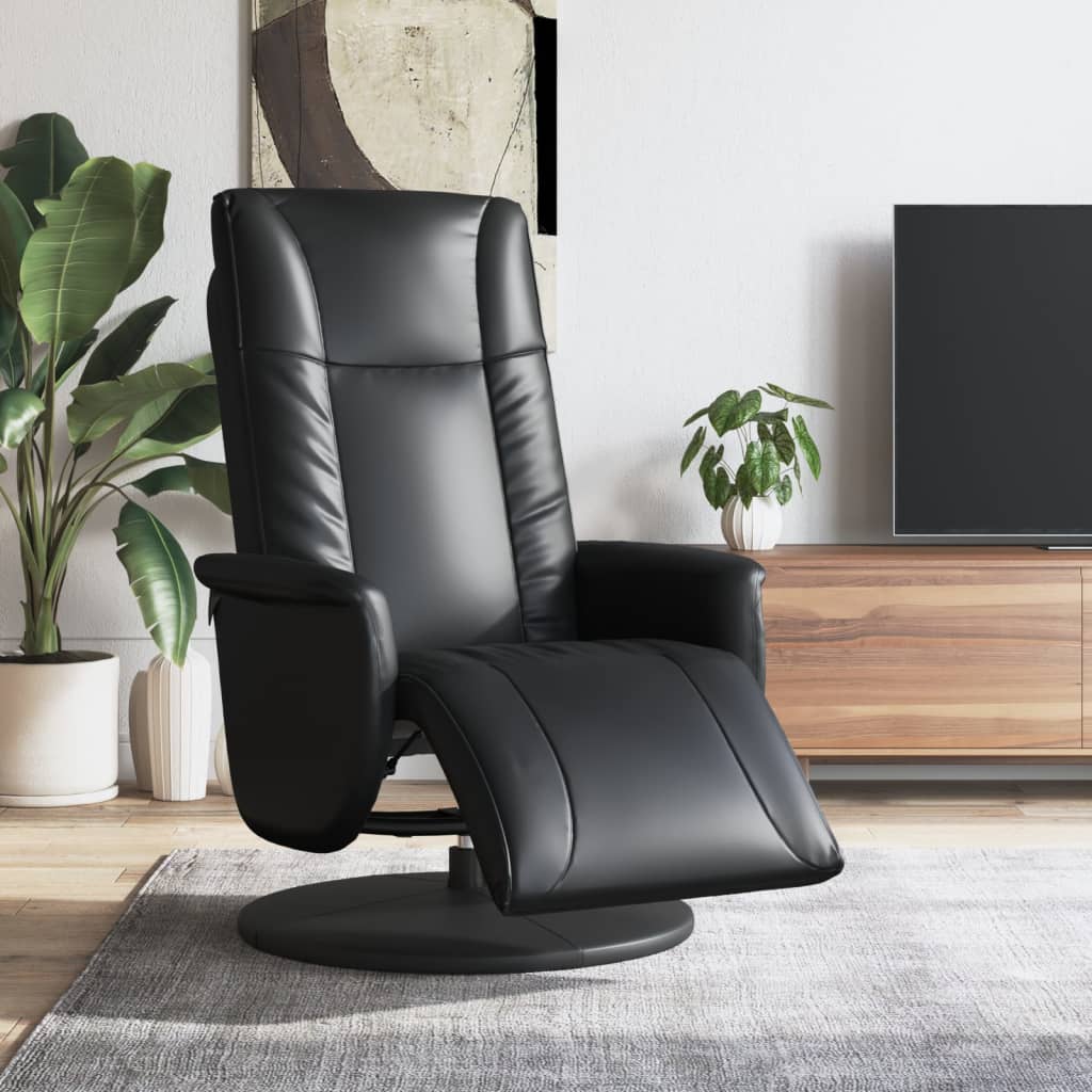 Fauteuil Verstelbaar Met Voetensteun Kunstleer Kleurig