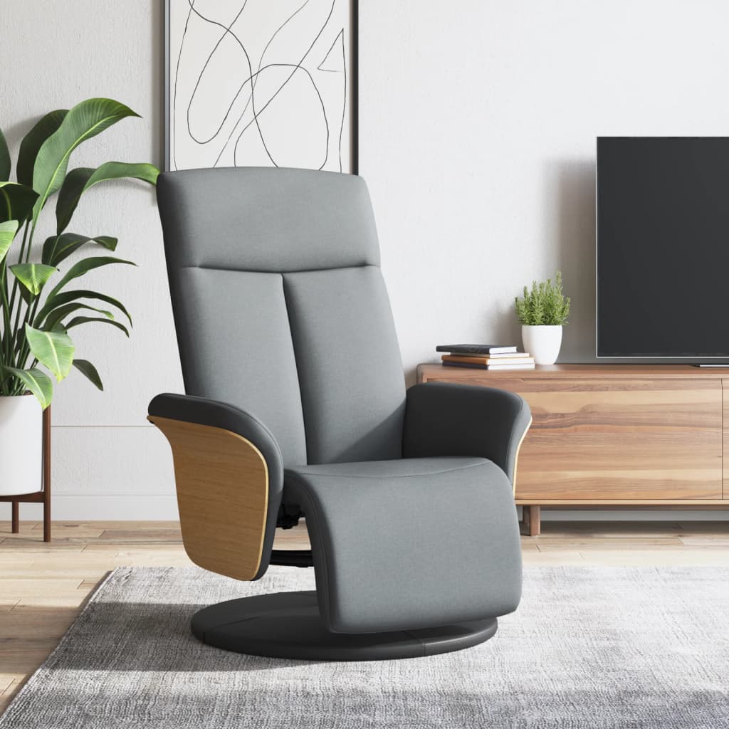 Fauteuil Verstelbaar Met Voetensteun Stof